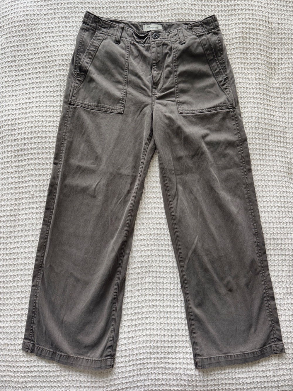 Madewell Women’s Low Slung Baggy Utility Pants - Size 29P